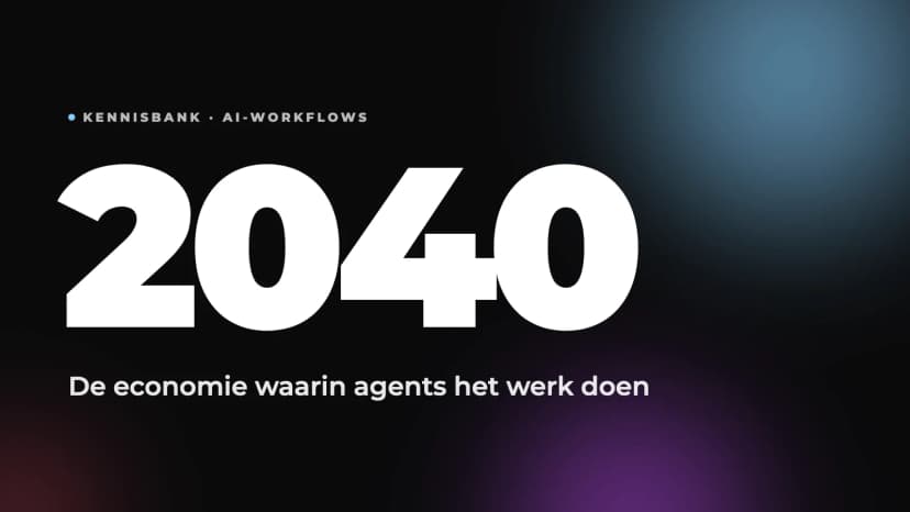 De economie van 2040