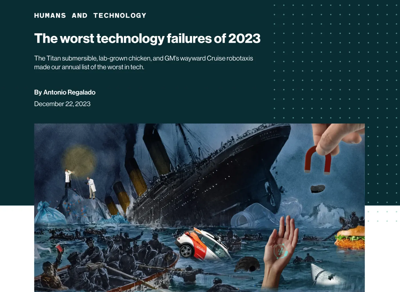 Technologische Tegenvallers van 2023: vermakelijk en inspirerend!