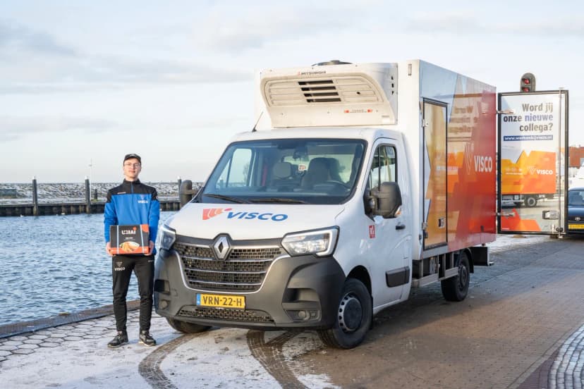 Chauffeursapp voor ritplanning bij visgroothandel Visco
